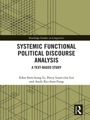 cover image of Systemic Functional Political Discourse Analysis